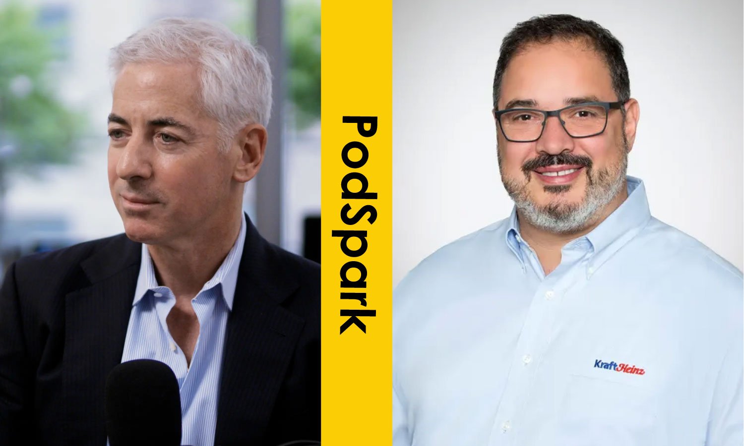 Bill Ackman and Miguel Patricio