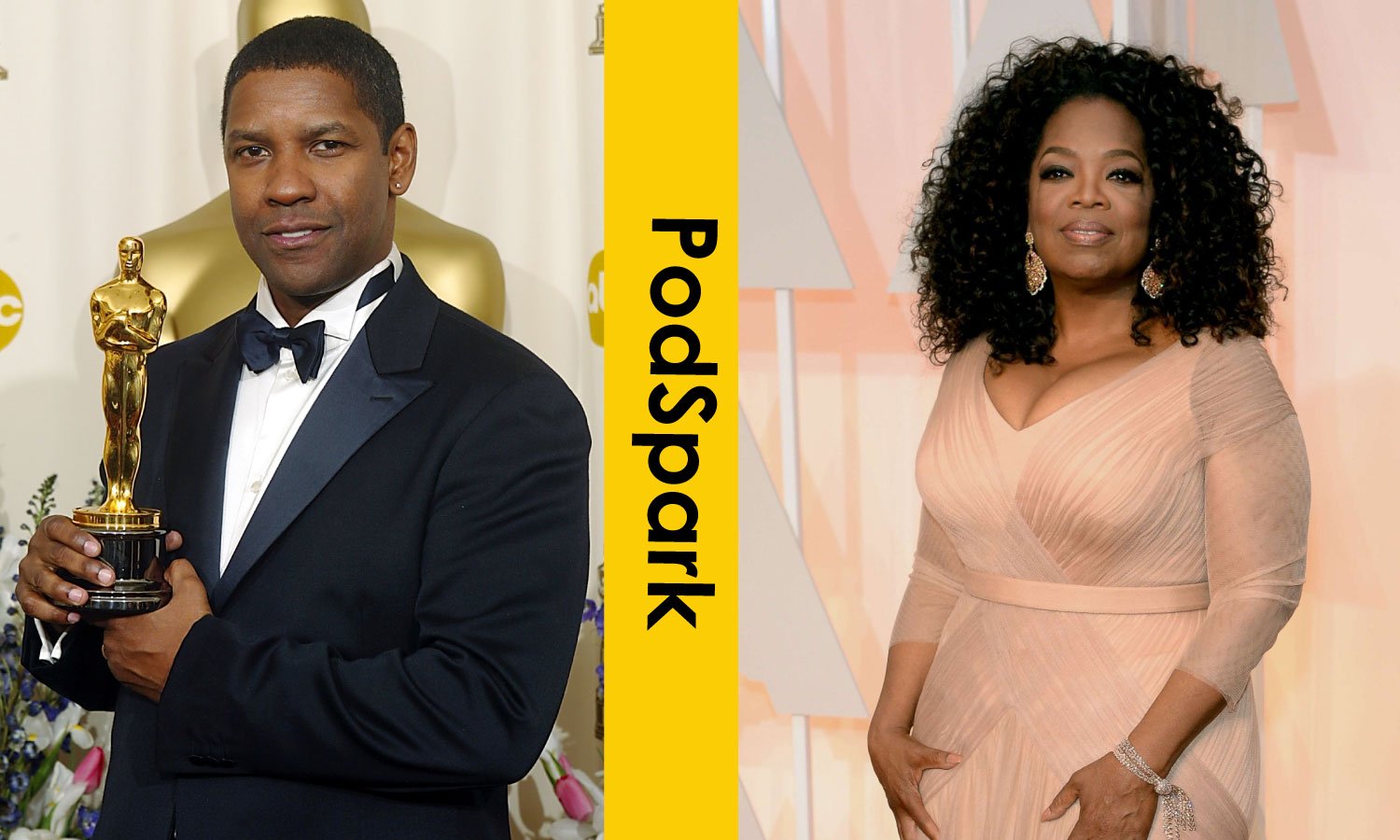 Denzel Washington and Oprah Winfrey
