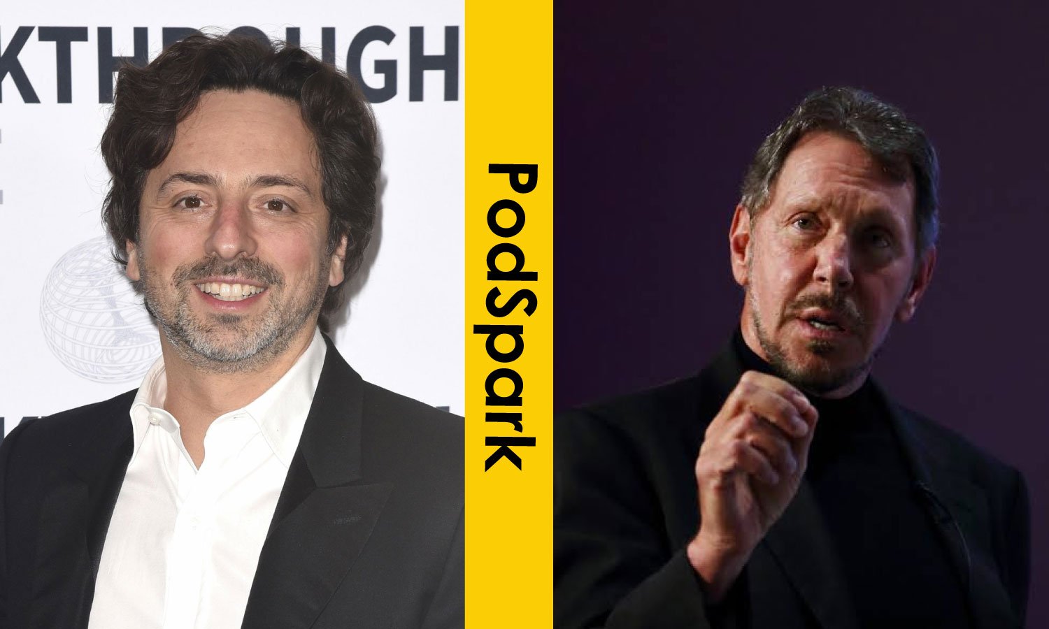 Sergey Brin And Larry Ellison