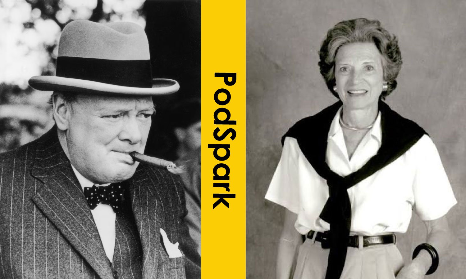 Winston Churchill and Doris Fisher