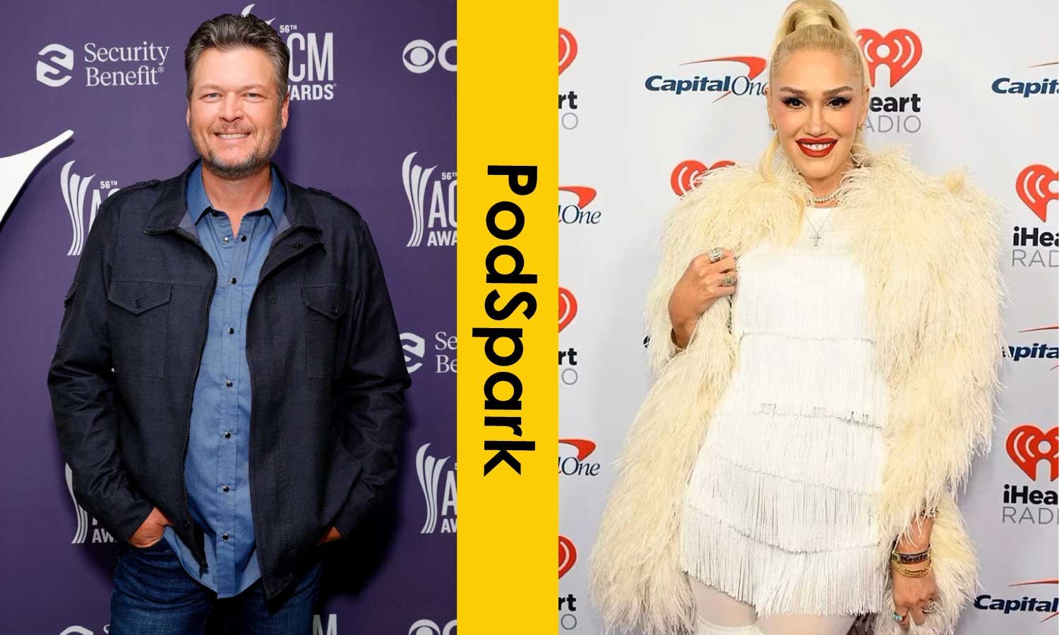 Blake Shelton and Gwen Stefani