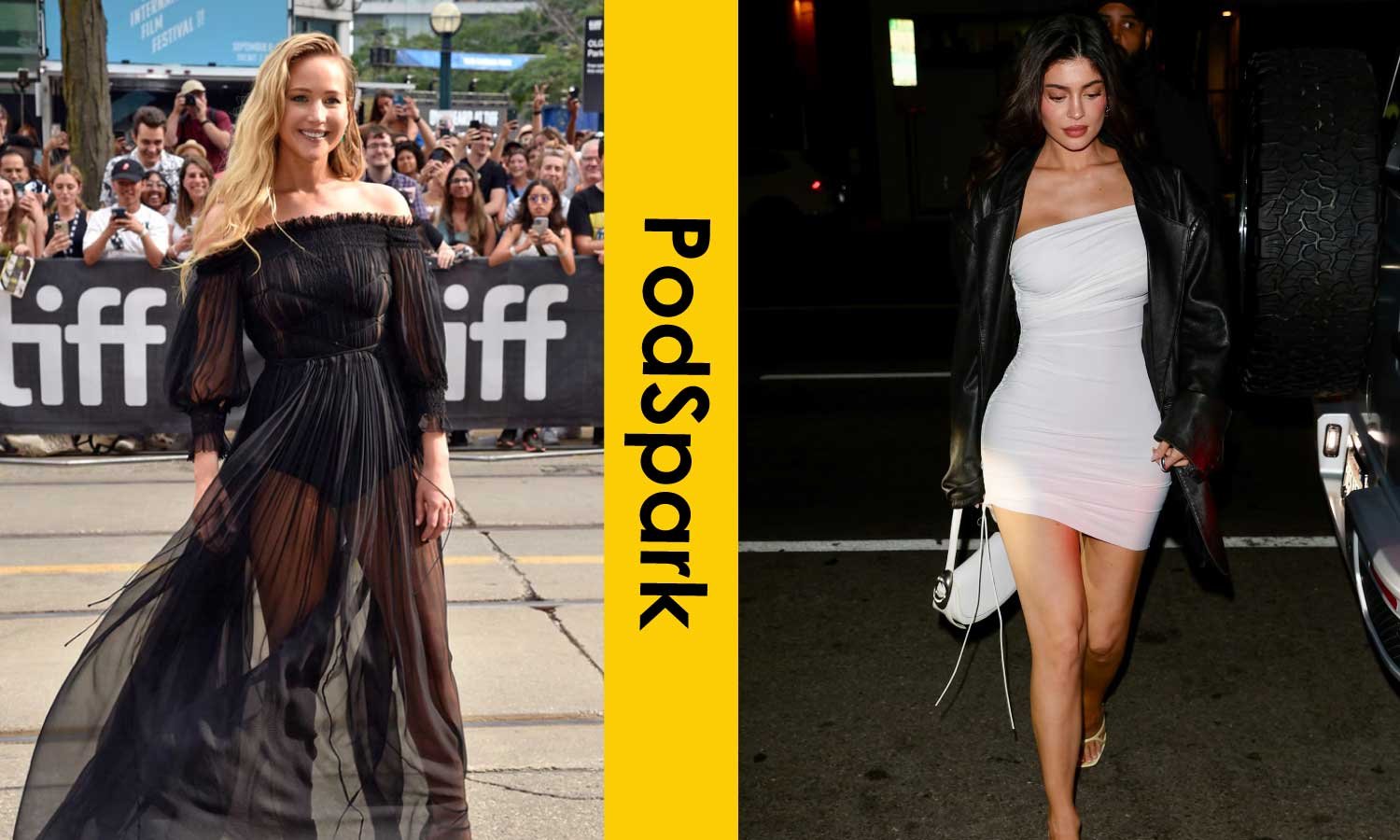 Jennifer Lawrence and Kylie Jenner