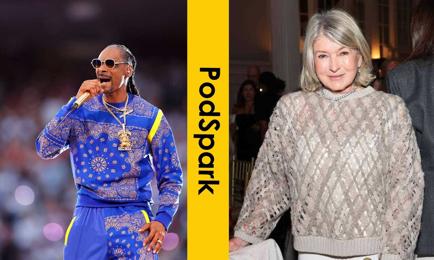Snoop Dogg and Martha Stewart
