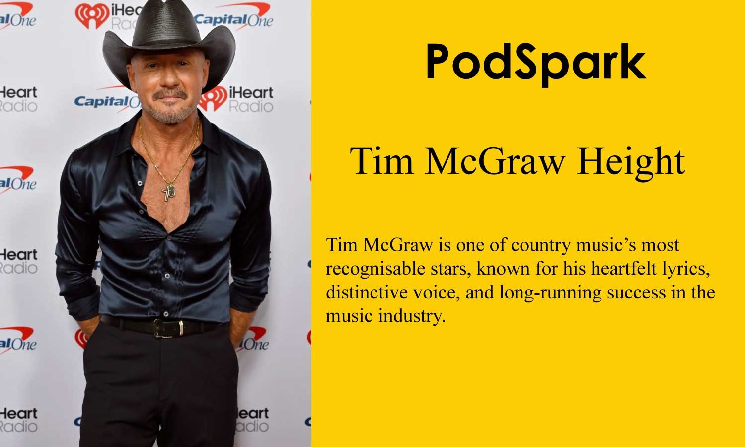 Tim McGraw Height