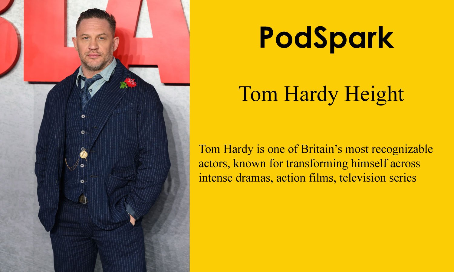 Tom Hardy Height